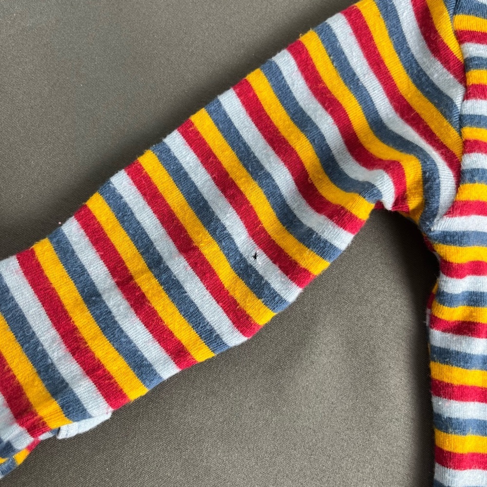 KicKee Pants Baby Boys' Print Footie, Circus Stripe Size 0-3 Months - Picture 4 of 9